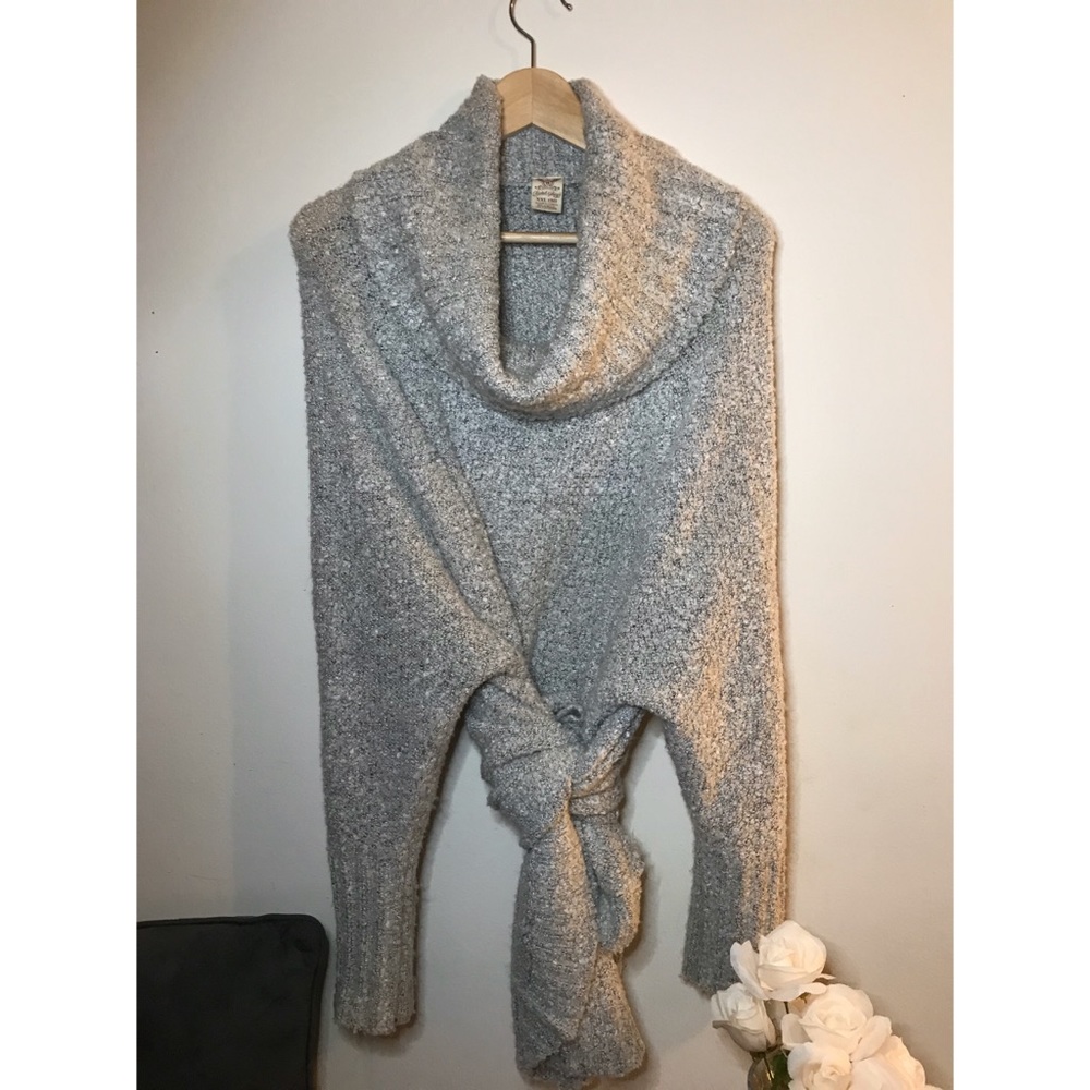 Faded Glory gray long sleeve turtleneck sweater
